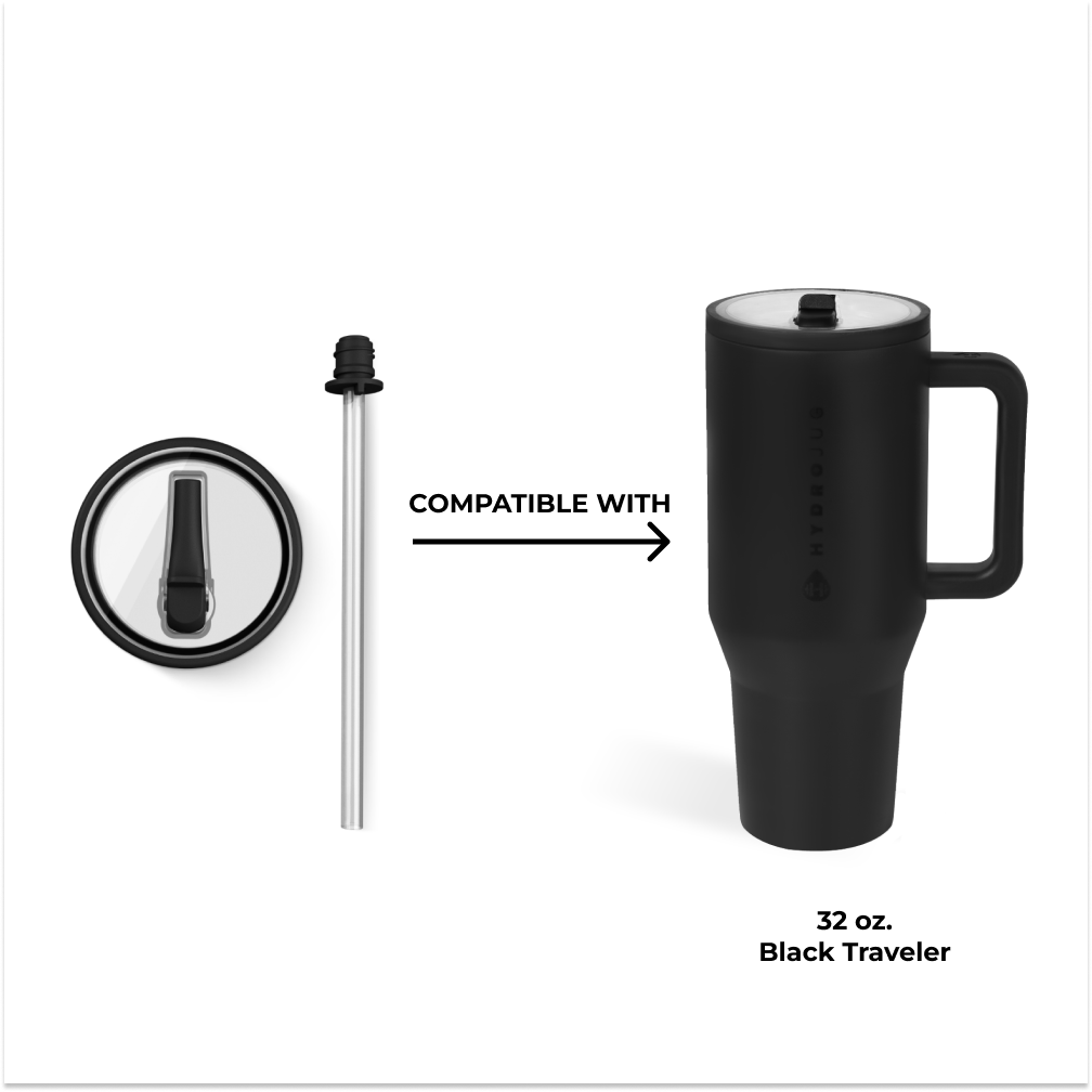 Removable Traveler Lid 32oz - Sipping Made Easy