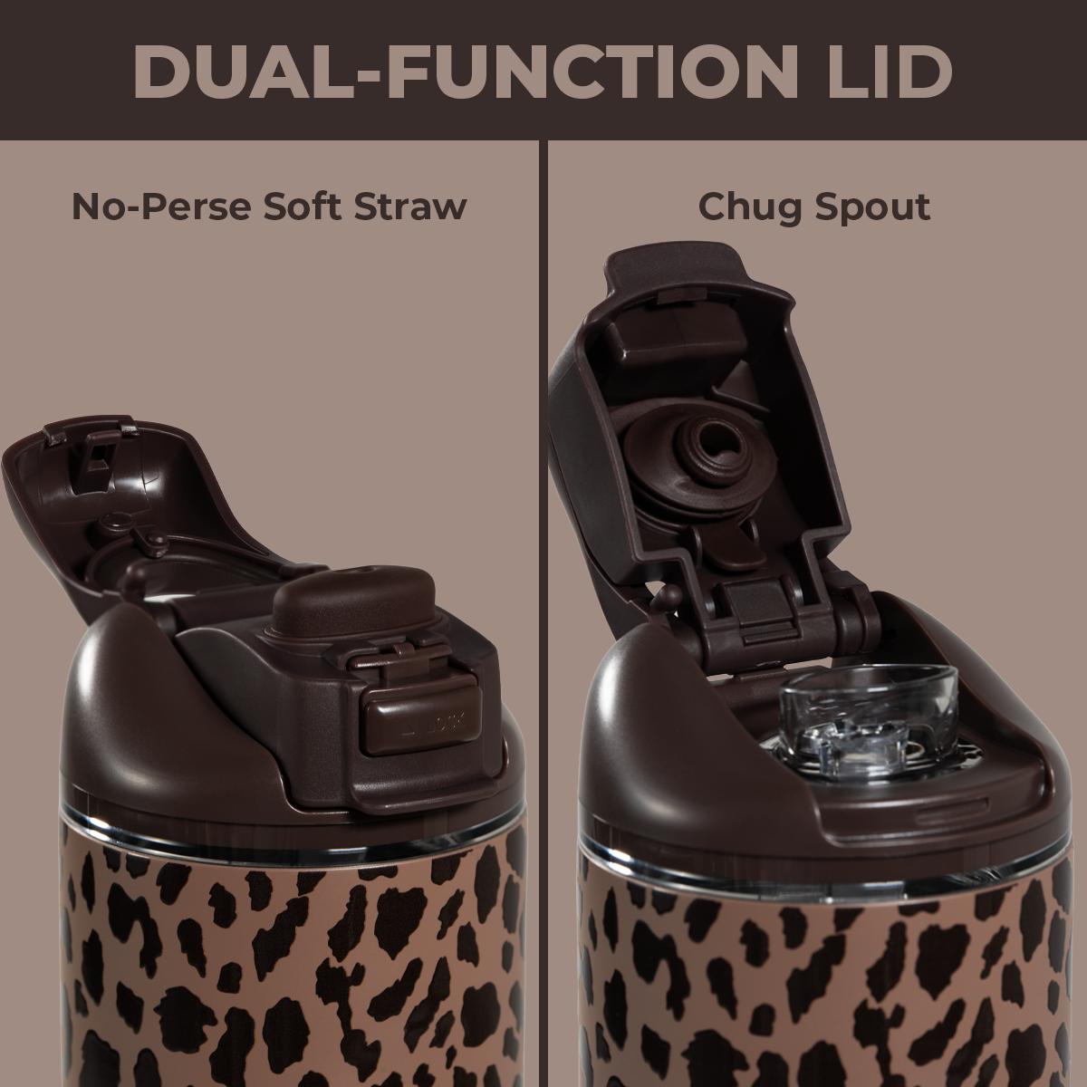 Brown Leopard - Jug for Long Days