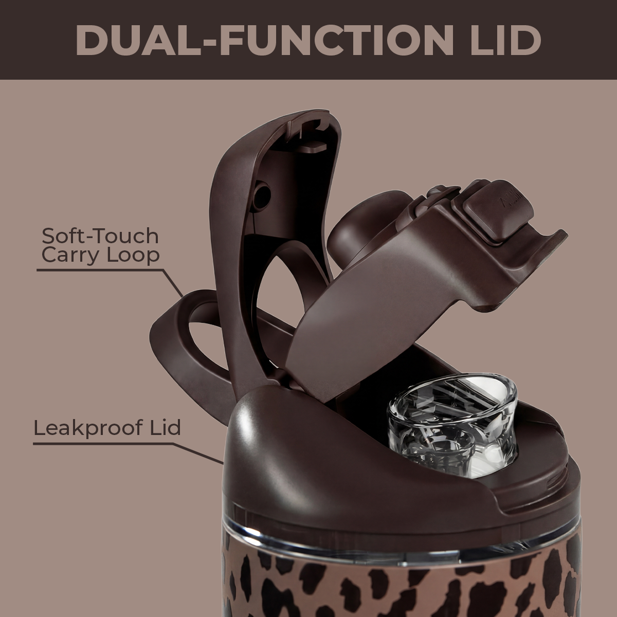 Brown Leopard - Jug for Long Days