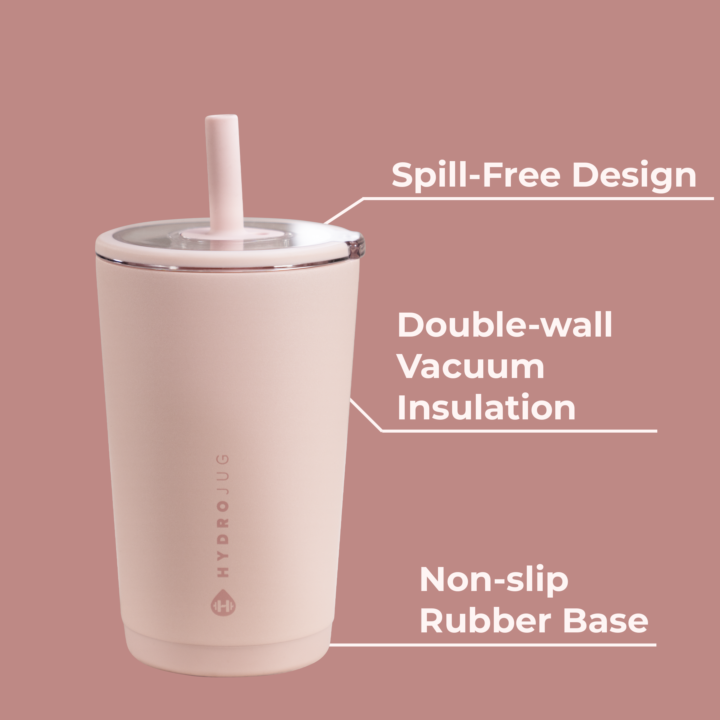 Dusty Rose - Water for Travel