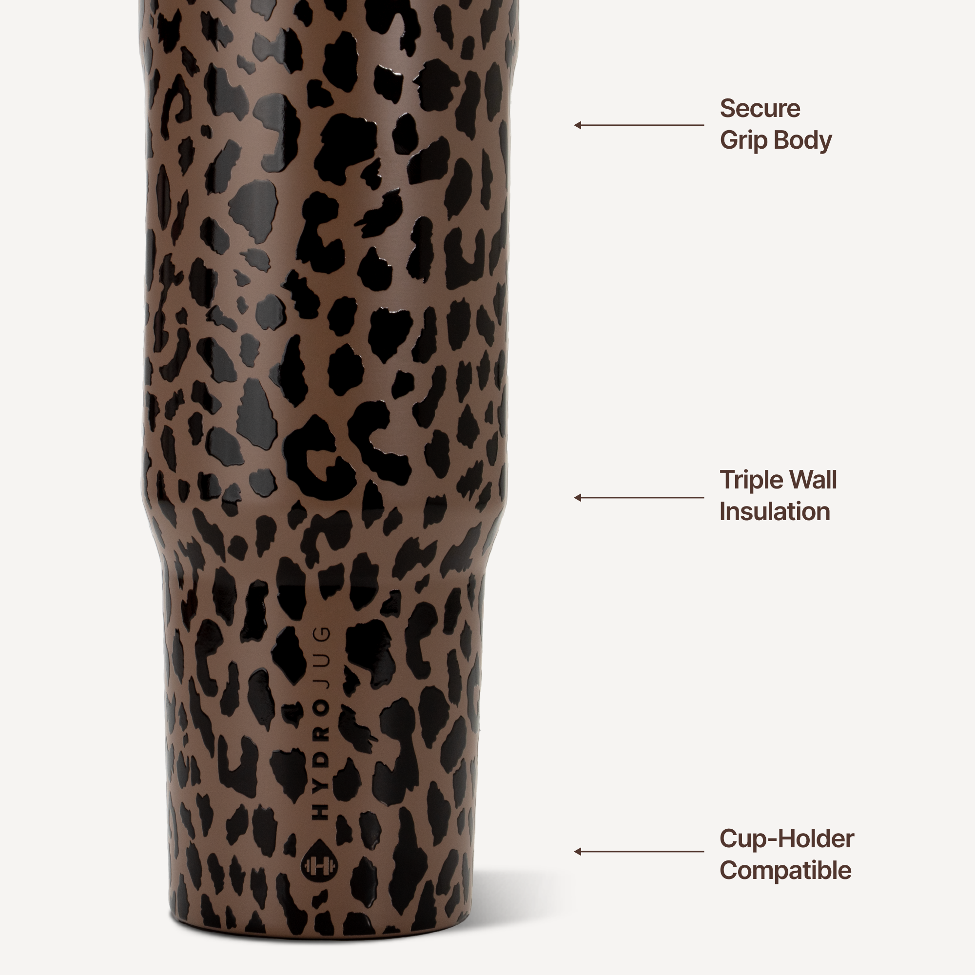 Brown Leopard - Daily Carry Jug