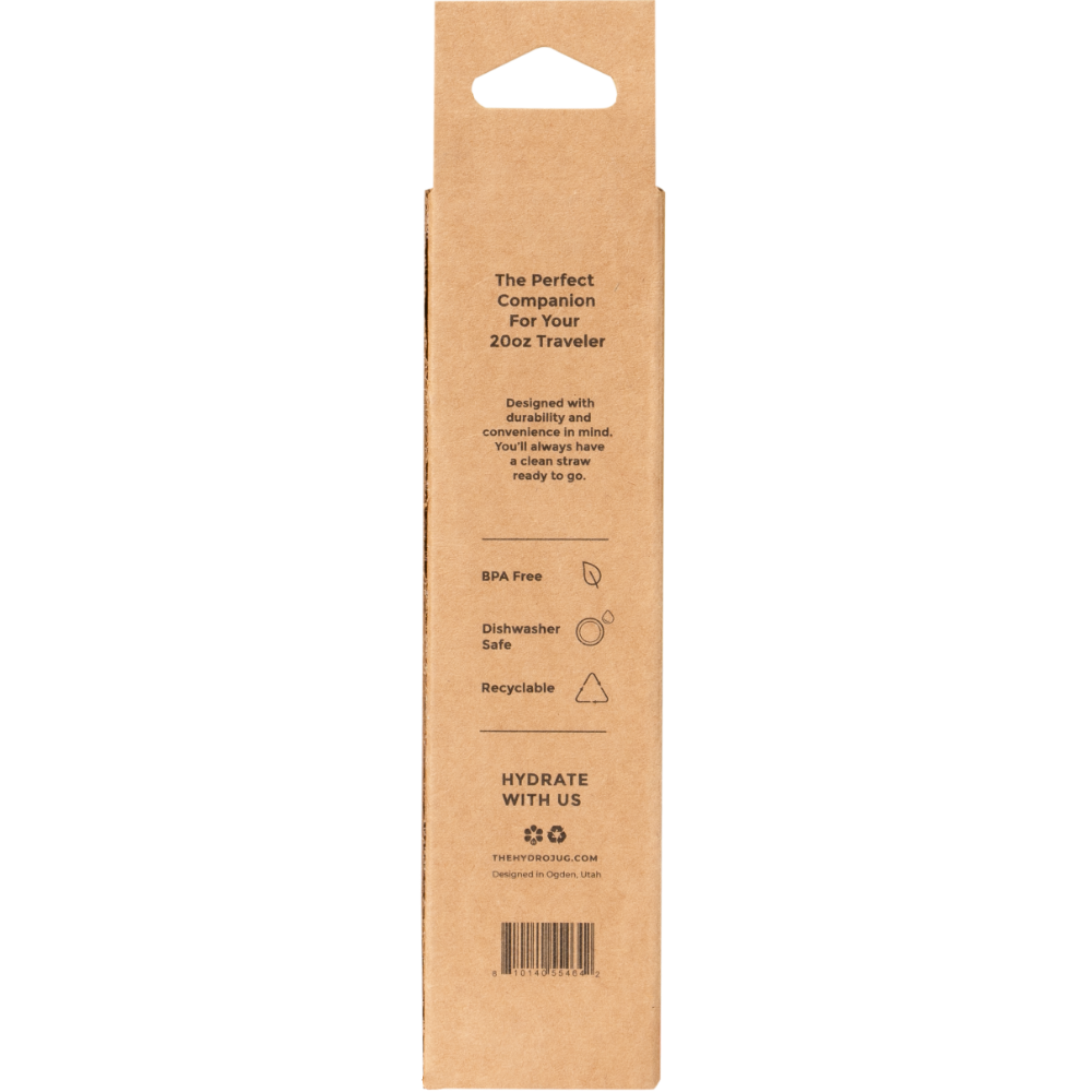 20oz Traveler Straws - Jug for Long Days