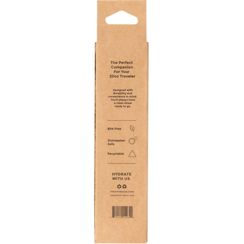 20oz Traveler Straws - Jug for Long Days