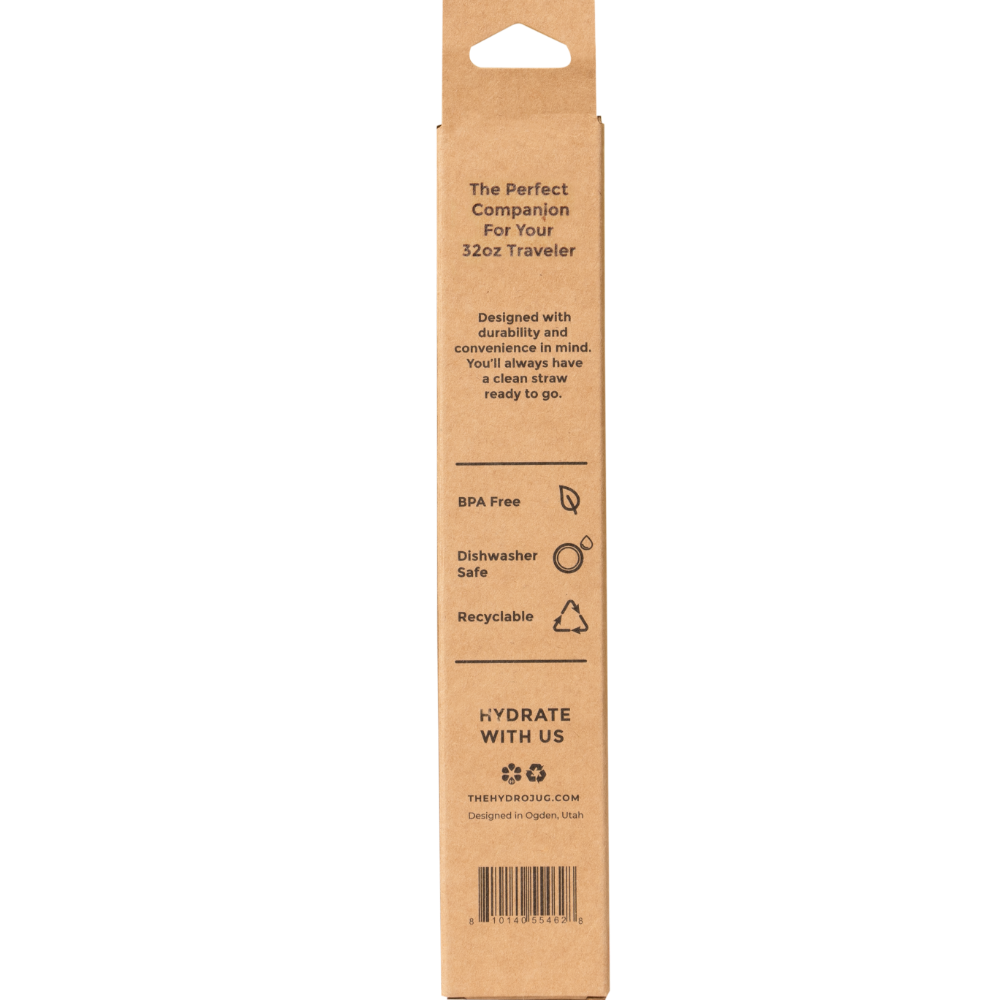 32oz Traveler Straws - Made for Office