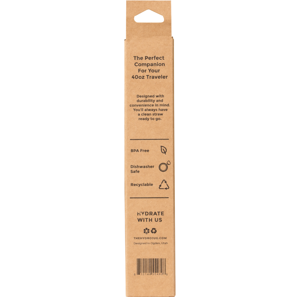40oz Traveler Straws - Daily Water Routine