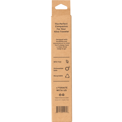40oz Traveler Straws - Daily Water Routine
